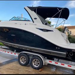 2014 Searay 260 28 Feet Comes With easy Trailer Or park On Lake Washington Newport Marina 
