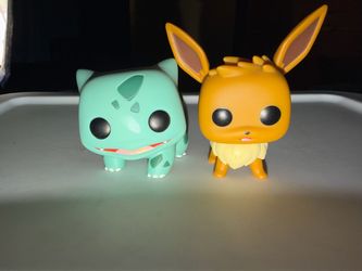 Funko Pop Bulbasaur and Eevee Set
