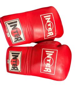 Inter Red Boxing Gloves