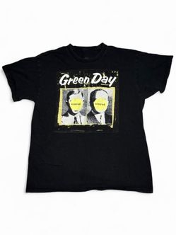 Y2K Green Day Nimrod Album Cover T-Shirt Band T Shirt Band Merch Emo Goth Grunge Indie - Size Large
