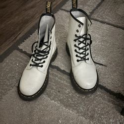 White Doc Martens 