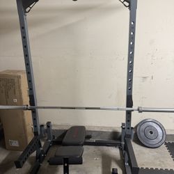 Squat Bench Combo And Weight