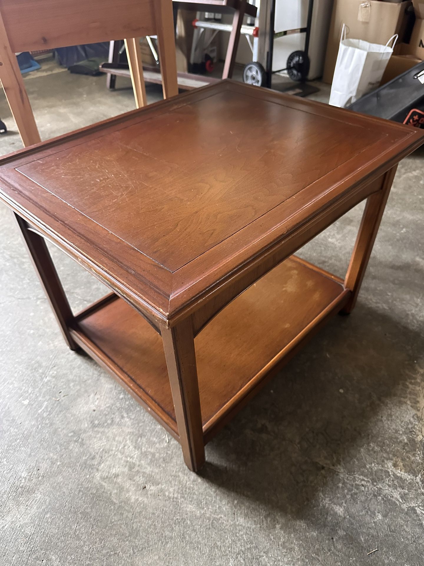 Brandt Elemwood End/Side table (2)