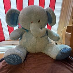 Large Stuffed Elephant 