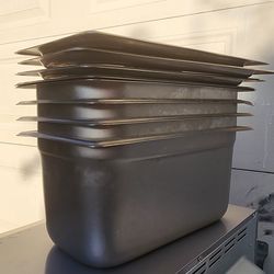 6" Anti-Jam Steam Pan, Third Size 1/3 , Stainless Steel