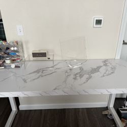 Faux Marble Desk