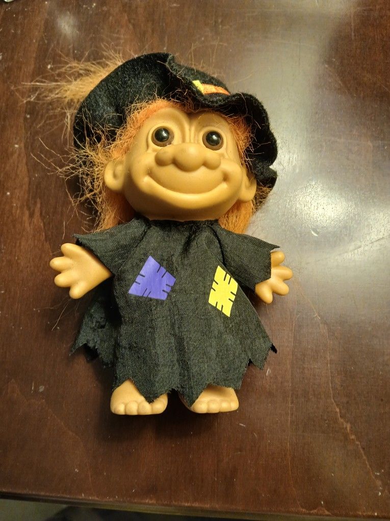 Halloween Troll Doll Witch
