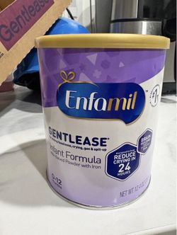 Gentlease Baby Formula 12.4oz Sealed