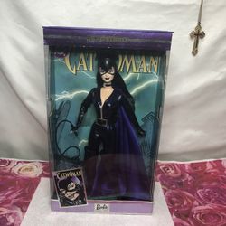Limited Edition Catwoman Barbie Doll 