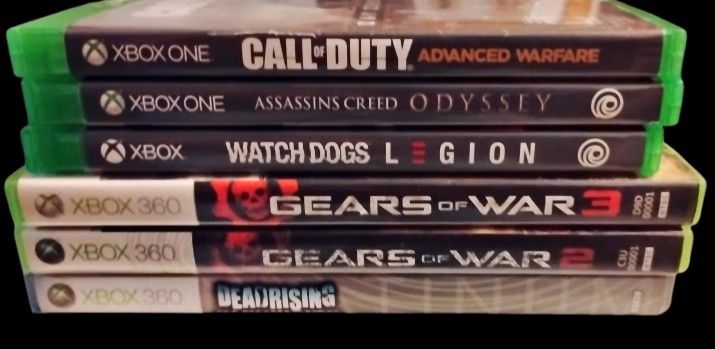 Xbox One Xbox 360 Games Lot