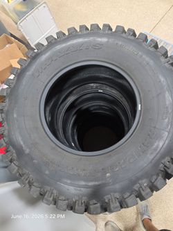 4 Maxxis Rampage fury tires off 2025 Polaris RZR Pro R4