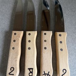 Vintage Large Steak Knives