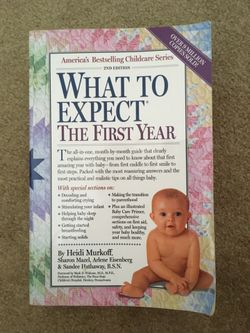 “What to expect the first year” America’s bestselling childcare series