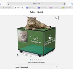 Clawsable Waterproof Heated Cat House