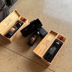 Wine Display Bottles For Decoración 