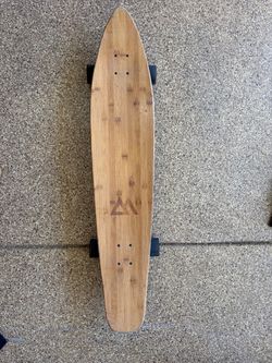 Bamboo Pintail Longboard Skateboard