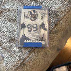 Aaron Donald Prizm Rookie Card