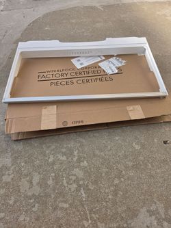 Refrigerator shelf- no glass