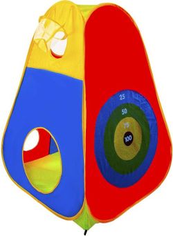 BalanceFrom 5-Piece Ball Pit Tents and Tunnels, Toddler Jungle Gym Play Tent with Play Crawl Tunnel, Pit Balls NOT Included, Multiple