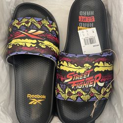 REEBOK CLASSIC SLIDE STREET FIGHTER SIZE 9M 