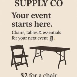 Tables Chairs For Your Next Event 