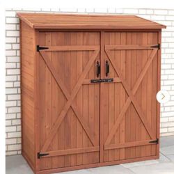 Wood Storage Shed  L60" X  W30" X H65