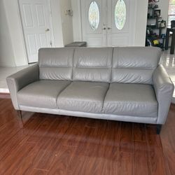 Genuine Leather Couch From Macys 