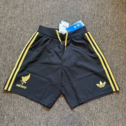 Mexico adidas soccer shorts