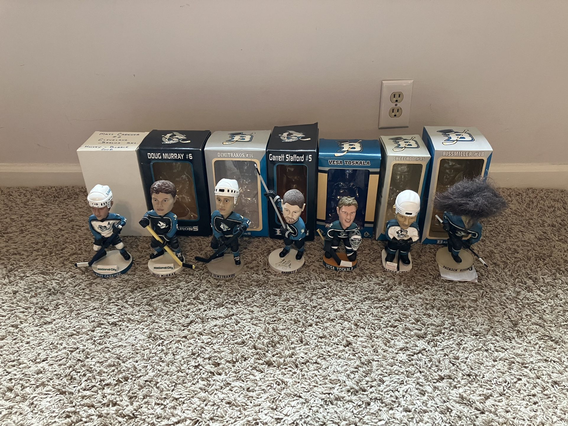 Parma Hts - Cleveland Barons Hockey Bobbleheads - $ 7 Each - Parma Hts