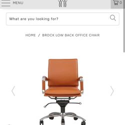 BROCK LOW BACK OFFICE CHAIR