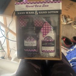 Hand Wash And Hand Lotion 