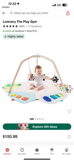 LoveEvery The Play Gym Brand New Unopened 