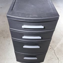 4 Drawer Plastic Tower