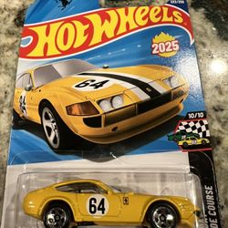 2025 Hot Wheels #222 Race Day FERRARI 365 gtB4 COMPETIZIONE Yellow