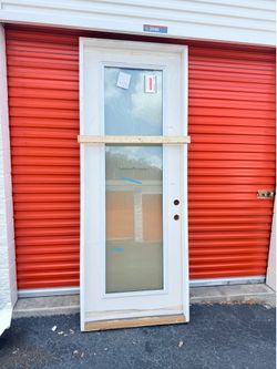 Therma-Tru Impact Rated Entry Door 37-7/16. X 97-3/16 In Left-Hand Outswing (Fiberglass)