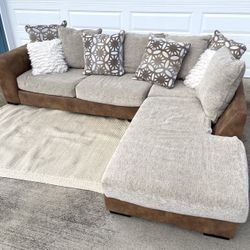 Sectional Sofa Free Delivery Couch With Chaise 