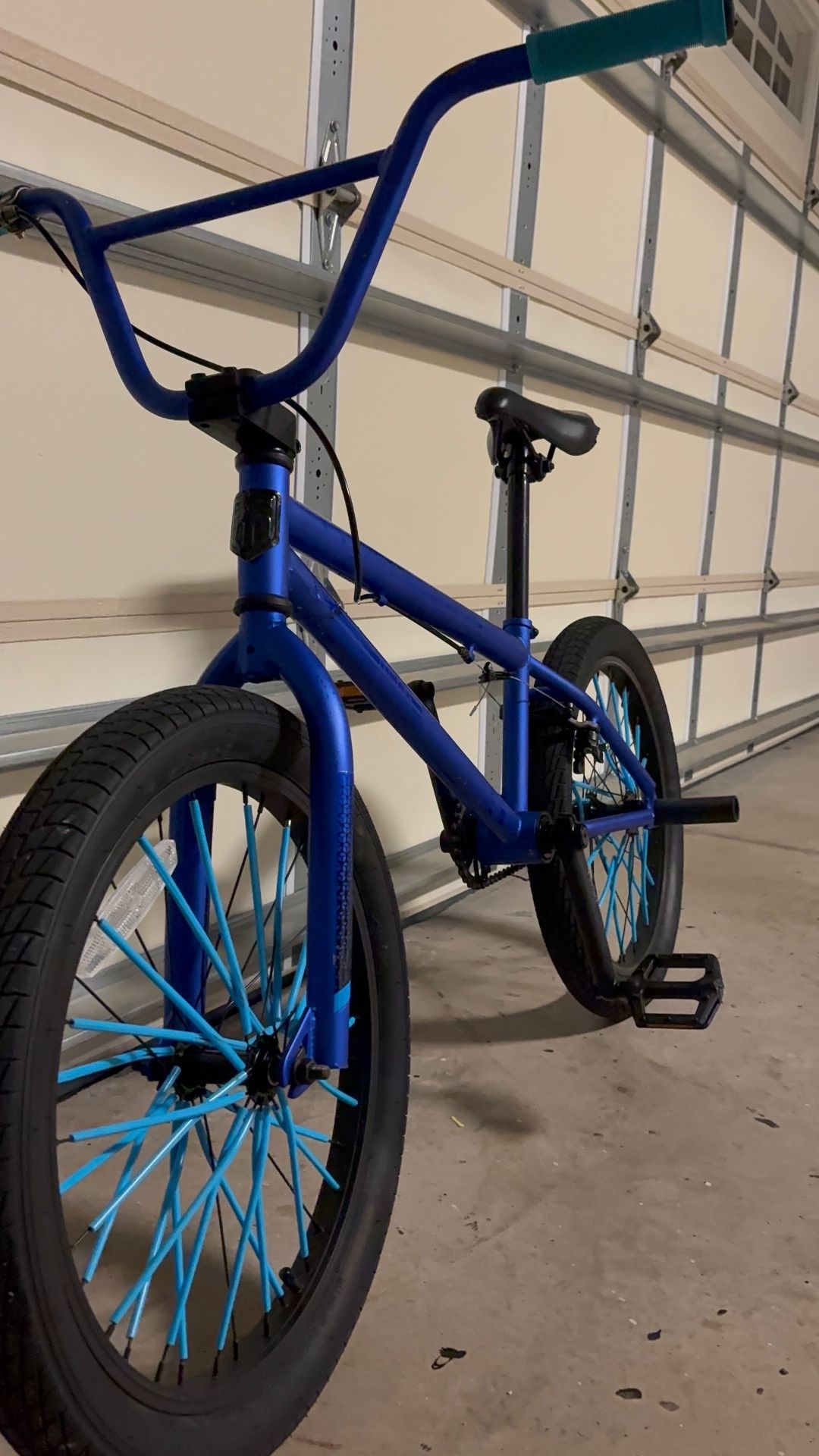 Blue BMX Bike 20 Inch Wheels