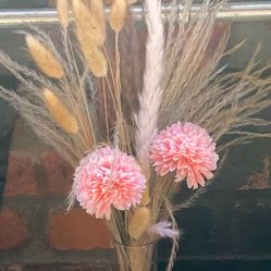 Faux Flowers Pampas Boho Home or Party Decor