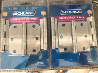 Schlage 3 Hinge Project Pack