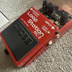 Boss RC-2 Loop Pedal Like New In Box