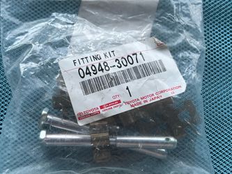 Open Box Lexus IS300 OEM Front & Rear Brake Hardware Bundle - Genuine Toyota