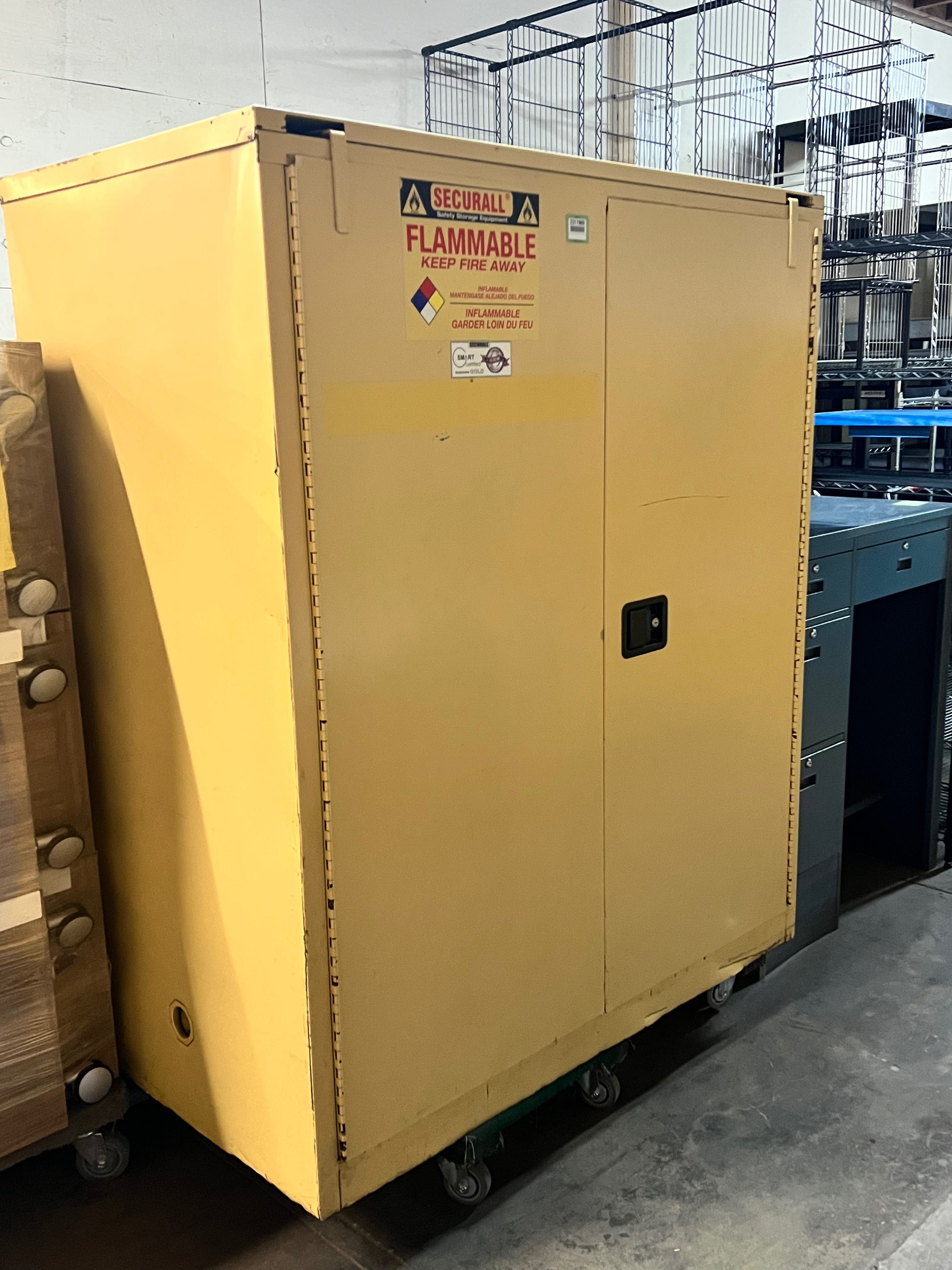 120 Gallon Flammable Cabinet -can deliver-