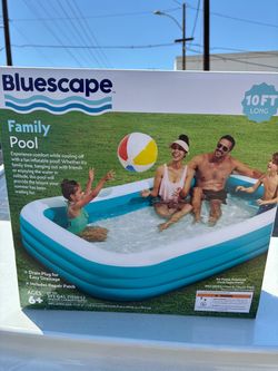 Bluescape 10 ft Inflatable Family Pool