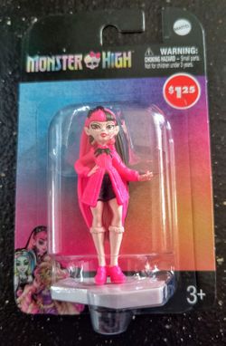 Draculaura Mattel Monster High Collectible Mini Figurine Cake Toppers Toys 