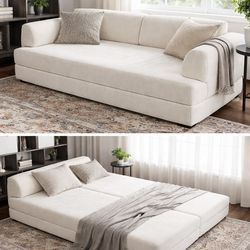 •	“Convertible Couch Bed – Perfect for Small Spaces” FREE DELIVERY