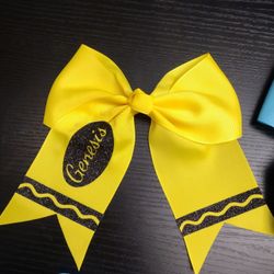 Crayon Pencil Bow