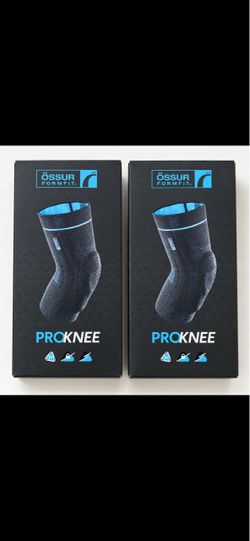 2 New Össur Formfit Pro Knee Sleeves — Large, Black