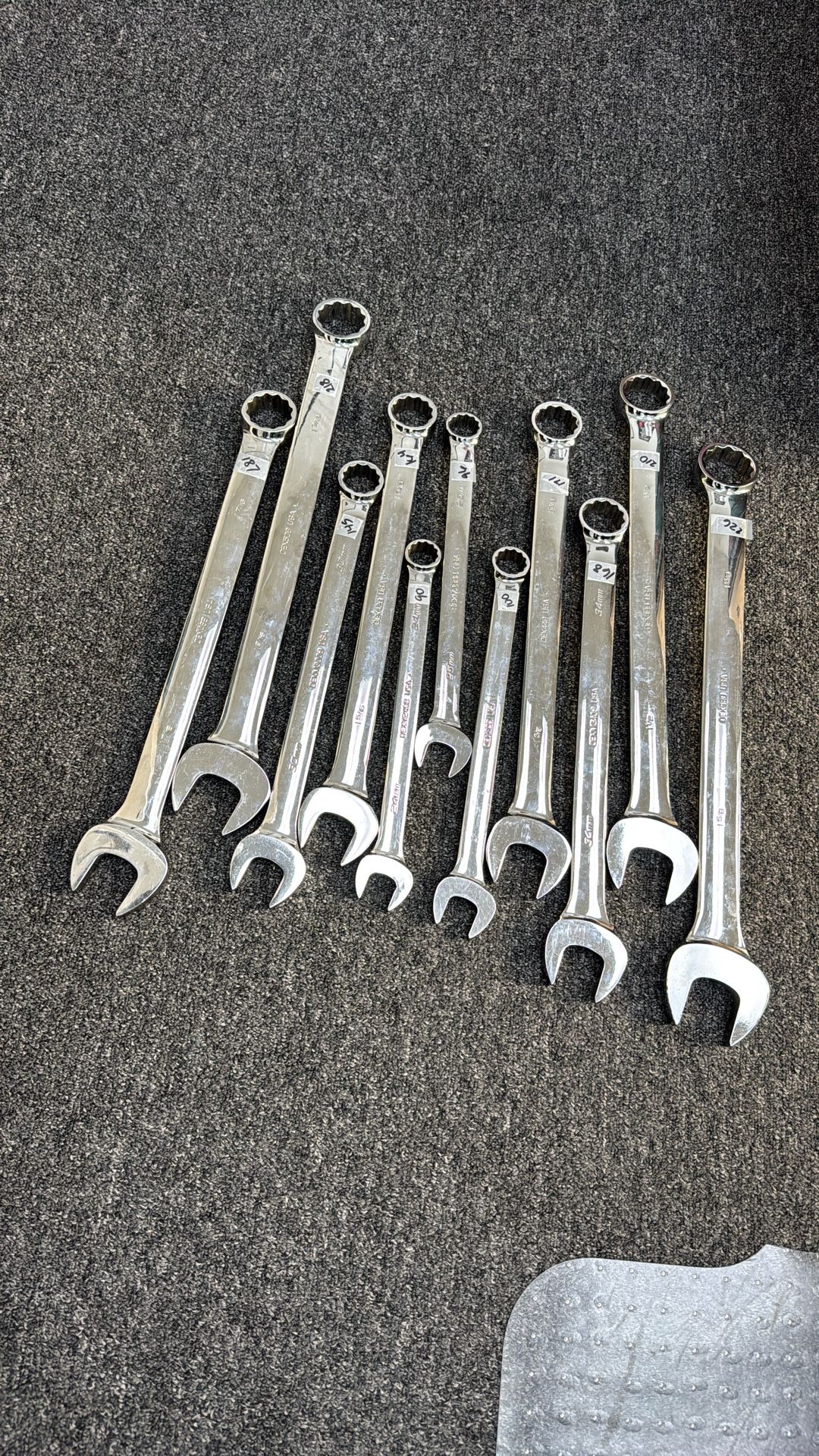 Snap On 11 Piece Wrench Set 