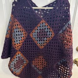 Handmade shawl one size
