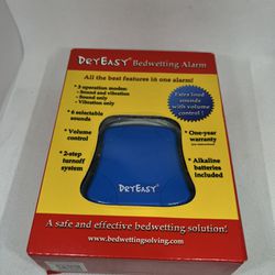 DryEasy Bedwetting Alarm - Volume Control - Sounds & Vibration - Dry Easy